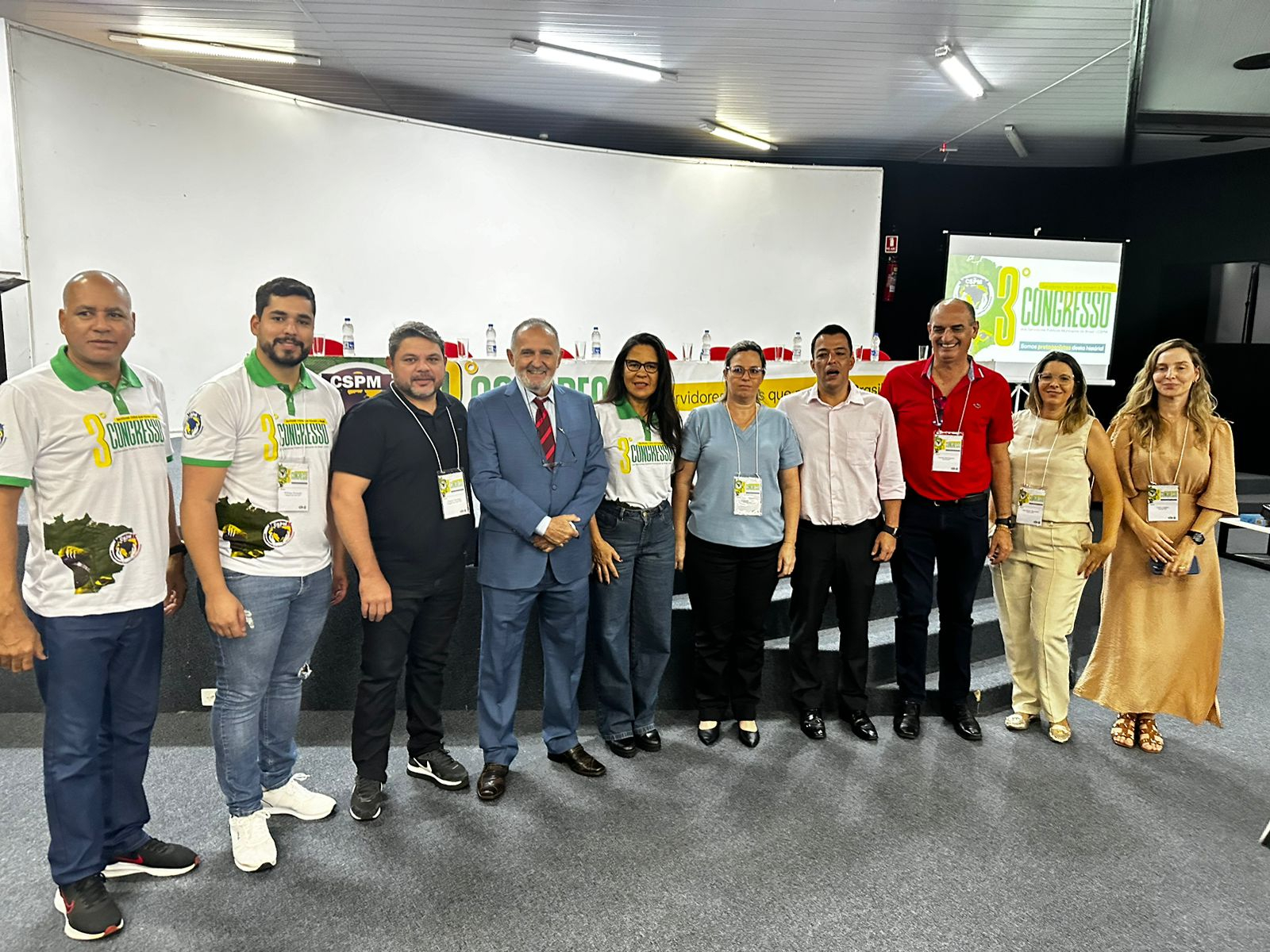 ISintap/MT marca presença no 3º Congresso da CSPM que aborda o tema “Servidores: mãos que movem o Brasil”